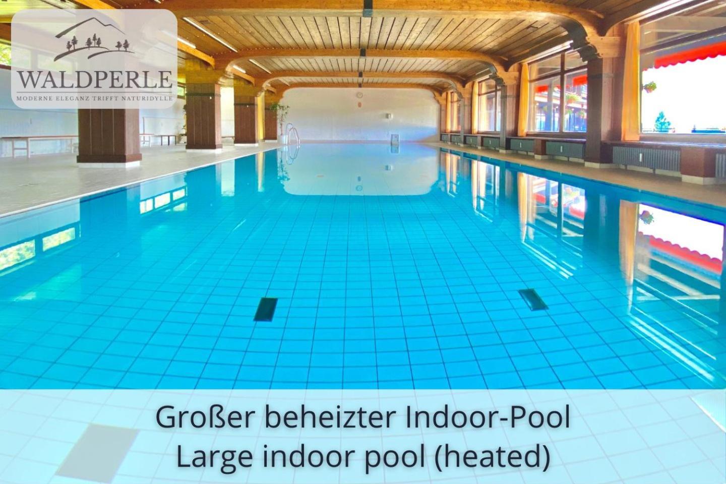 Apartment Bellevue mit Indoor-Pool, Sauna und Tennisplatz Schonach im Schwarzwald Buitenkant foto