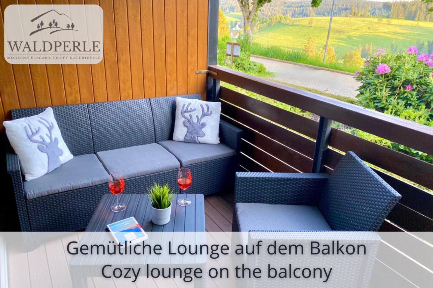 Apartment Bellevue mit Indoor-Pool, Sauna und Tennisplatz Schonach im Schwarzwald Buitenkant foto