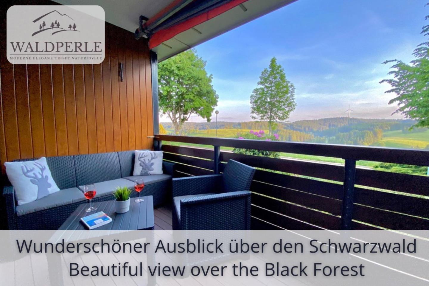 Apartment Bellevue mit Indoor-Pool, Sauna und Tennisplatz Schonach im Schwarzwald Buitenkant foto